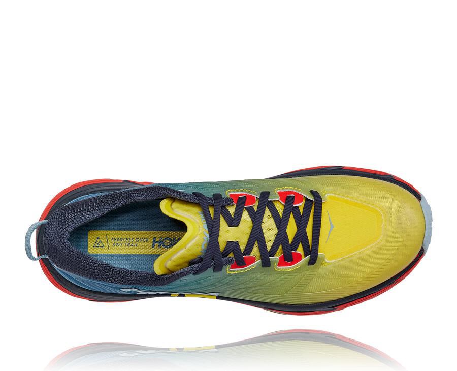 Hoka One One Trailove Tenisky Panske Modre - Mafate Speed 3 - 47380-YIEZ